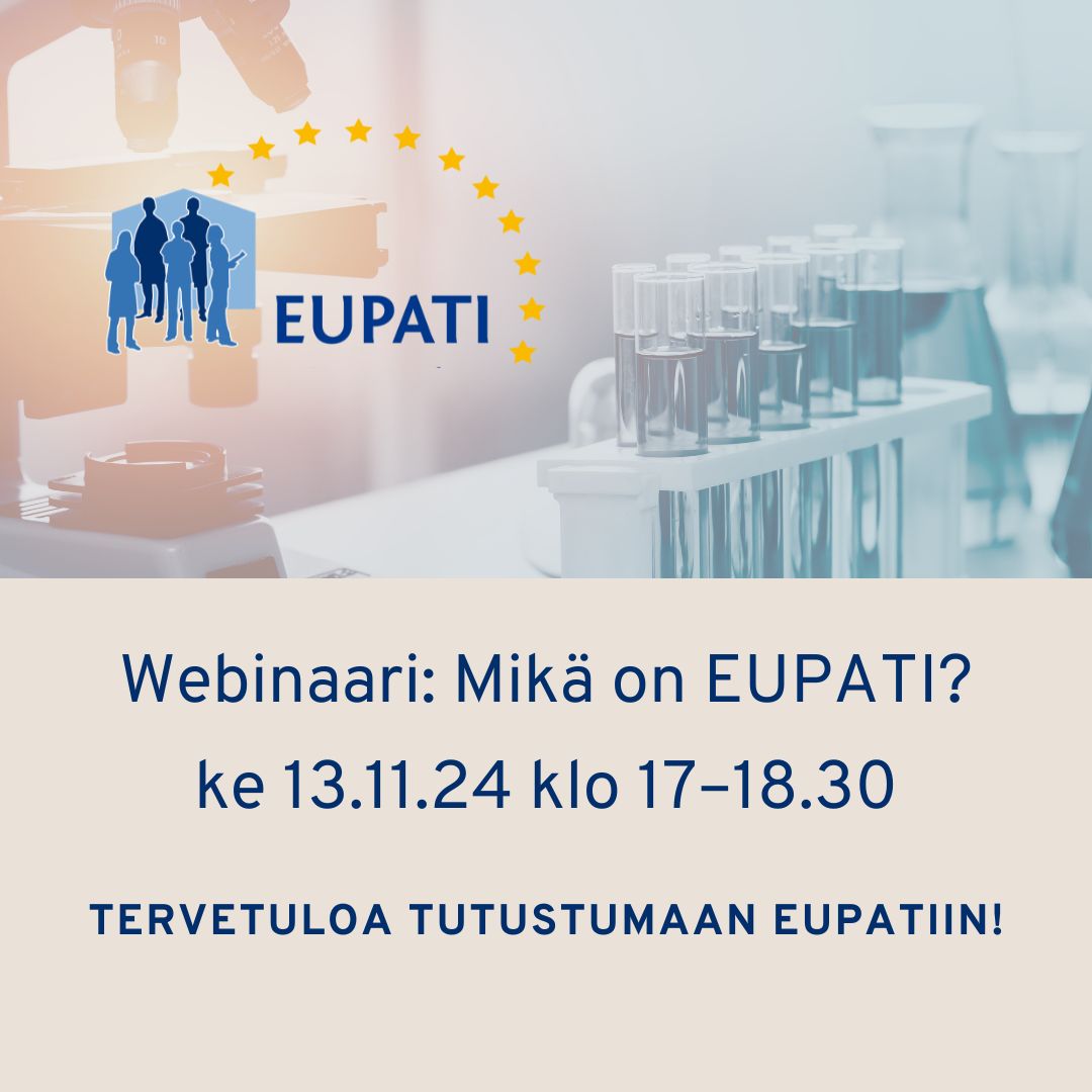 Mikä on EUPATI -webinaari