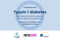EUPATI, T1D ja Metastem tutkijatapaaminen