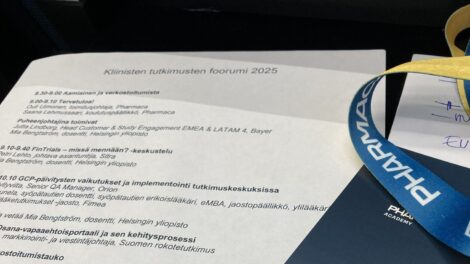 Kliinisen tutkimuksen foorumin ohjelma