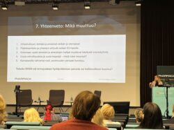 Maari Parkkinen Kliinisten tutkimusten foorumissa 2026